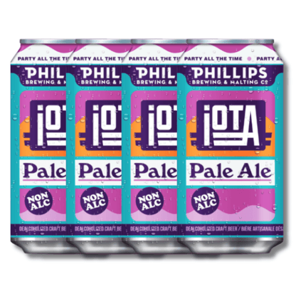 iOTA Non-Alcoholic Pale Ale Craft Beer 355ml - Phillips Brewing & Malting Co - Craftzero