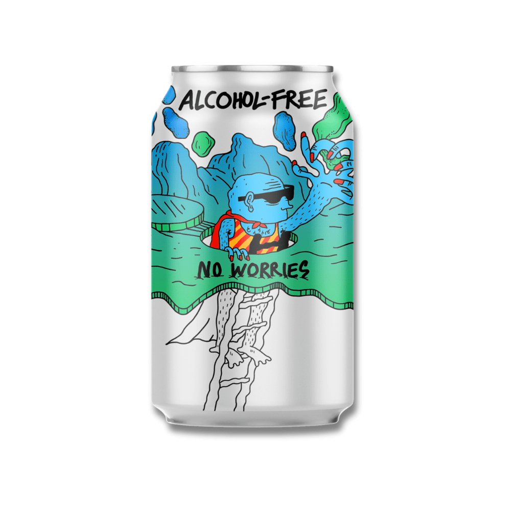 Lervig No Worries Alcohol-Free Bundle Slab (24 Pack) - Lervig - Craftzero