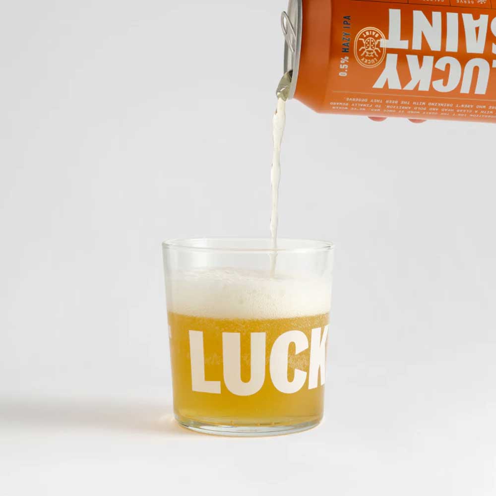 Lucky Saint Non-Alcoholic HAZY IPA 330ml ***BBD 02/26*** - Lucky Saint - Craftzero