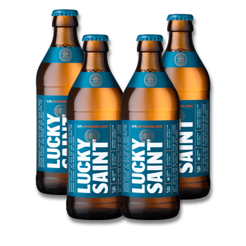 Lucky Saint Unfiltered Lager 330ml | Lucky Saint | Craftzero