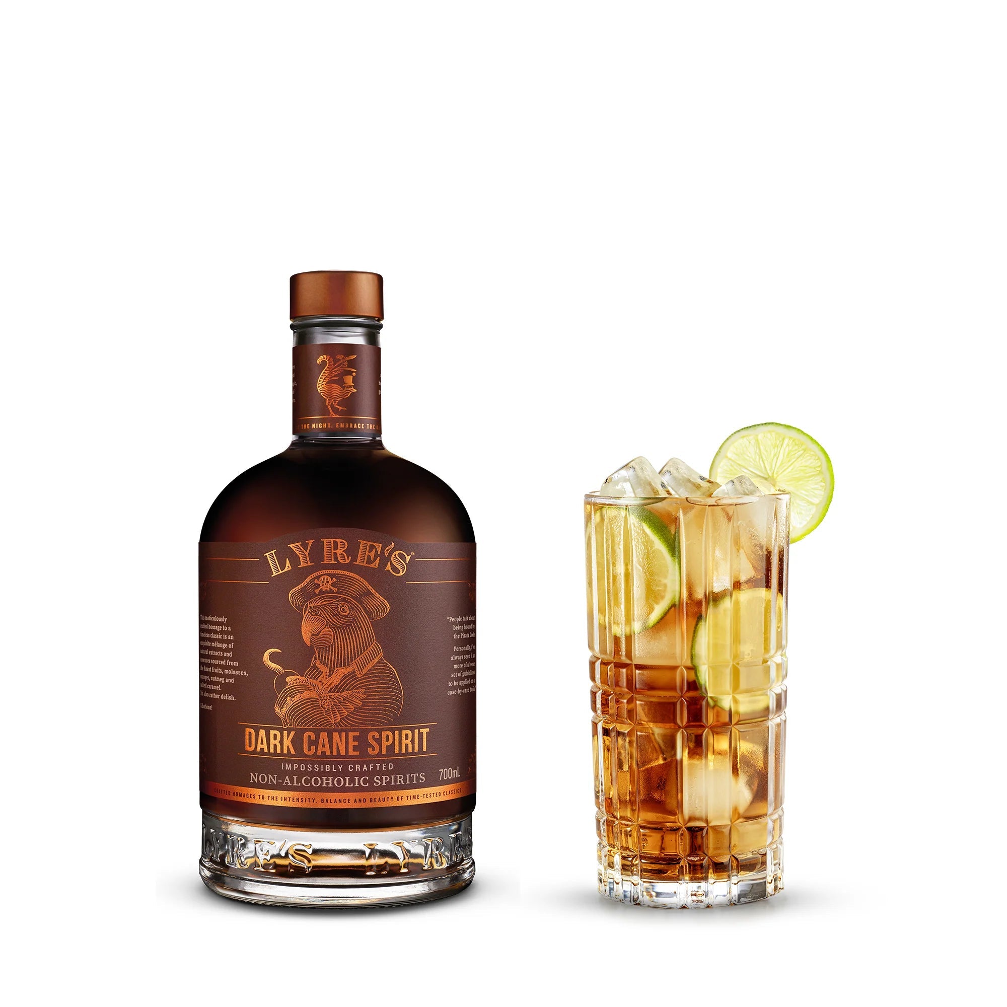 Lyre's Dark Cane Spirit 700mL | Lyres | Craftzero