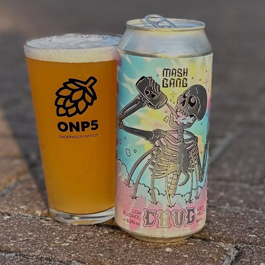 Mash Gang Chug Non-Alcoholic Hazy IPA 440ml - Mash Gang - Craftzero