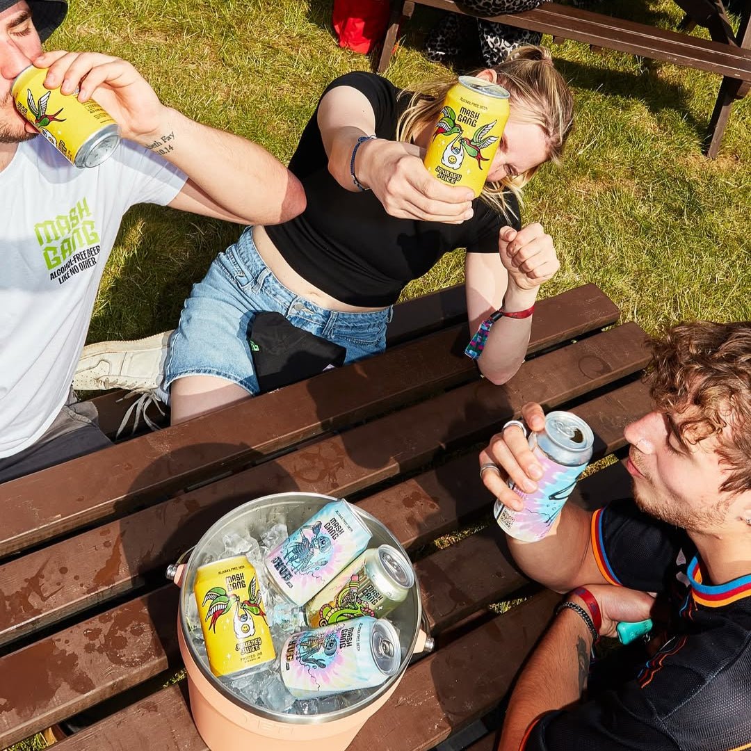 Mash Gang Journey Juice Fruited Non Alcoholic Hazy IPA 330ml - Mash Gang - Craftzero