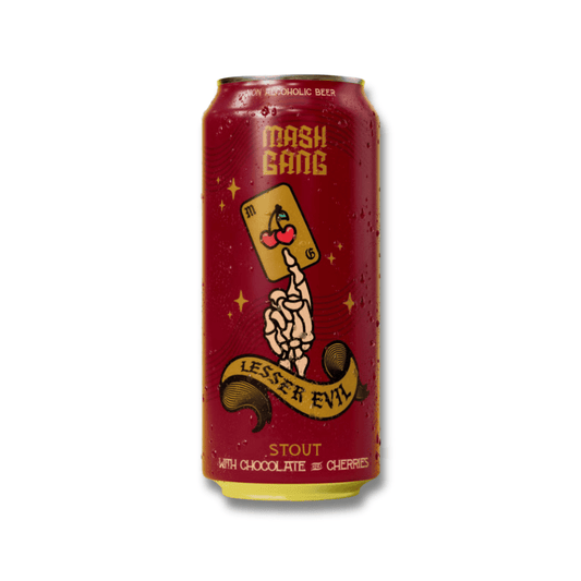 Mash Gang Lesser Evil Chocolate Cherry Stout 440ml | Mash Gang | Craftzero