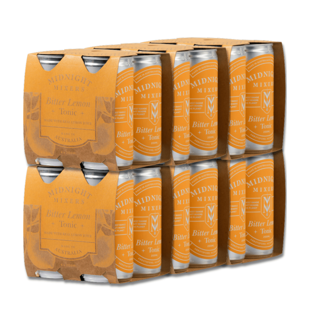 Midnight Mixers Bitter Lemon Tonic 200ml | Midnight Mixers | Craftzero