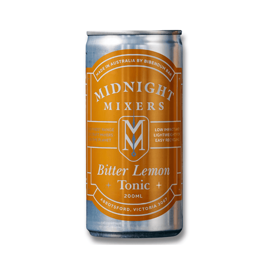 Midnight Mixers Bitter Lemon Tonic 200ml | Midnight Mixers | Craftzero