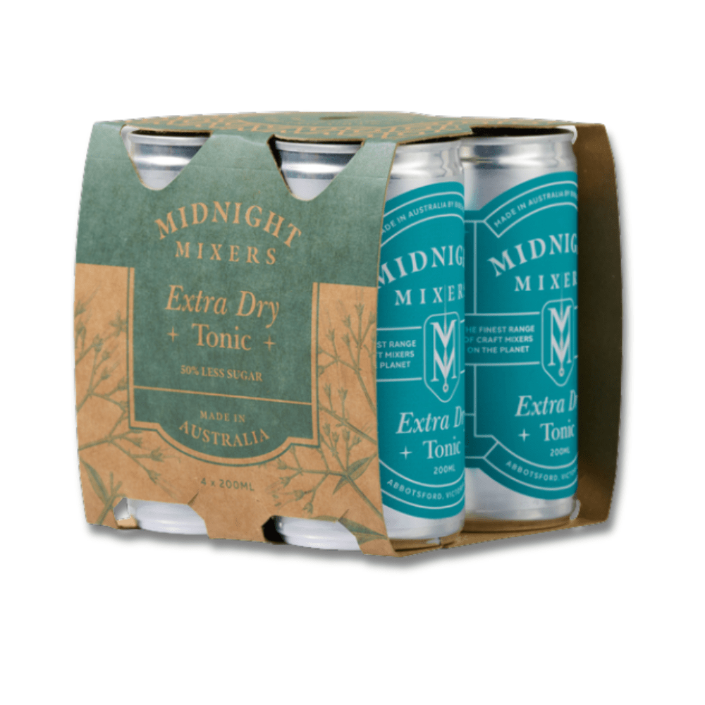 Midnight Mixers Extra Dry Tonic 200ml | Midnight Mixers | Craftzero