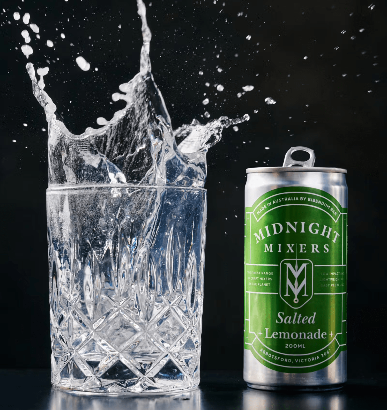 Midnight Mixers Salted Lemonade 200ml | Midnight Mixers | Craftzero