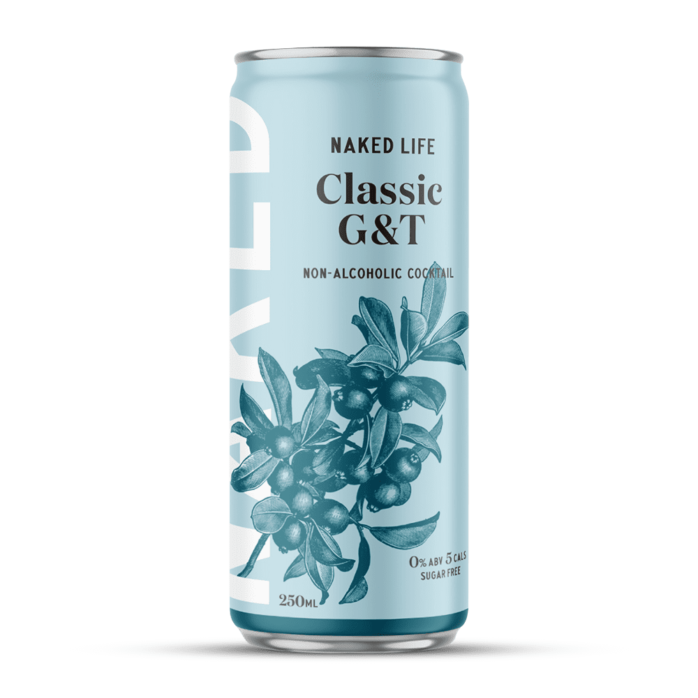 Naked Life Non Alcoholic Classic Gin & Tonic 250ml - Naked Life - Craftzero