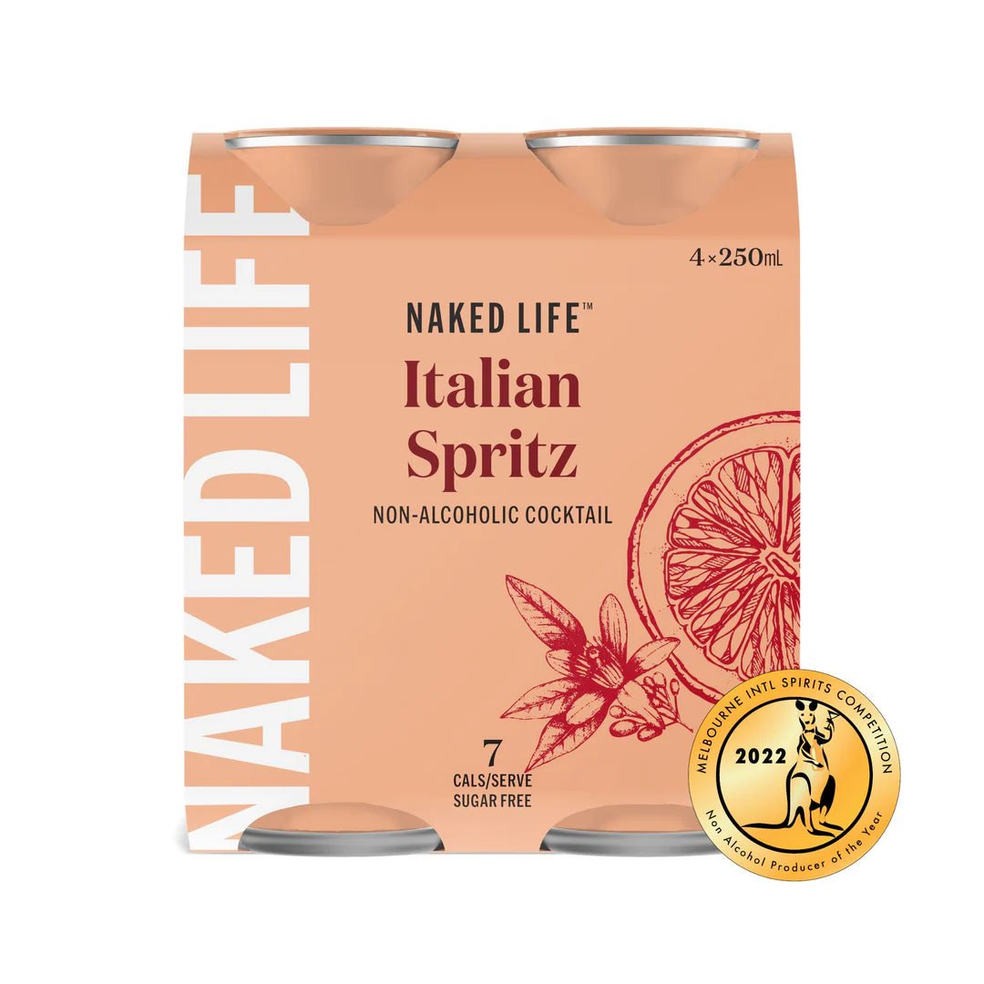 Naked Life Non Alcoholic Italian Spritz 250mL | Naked Life | Craftzero