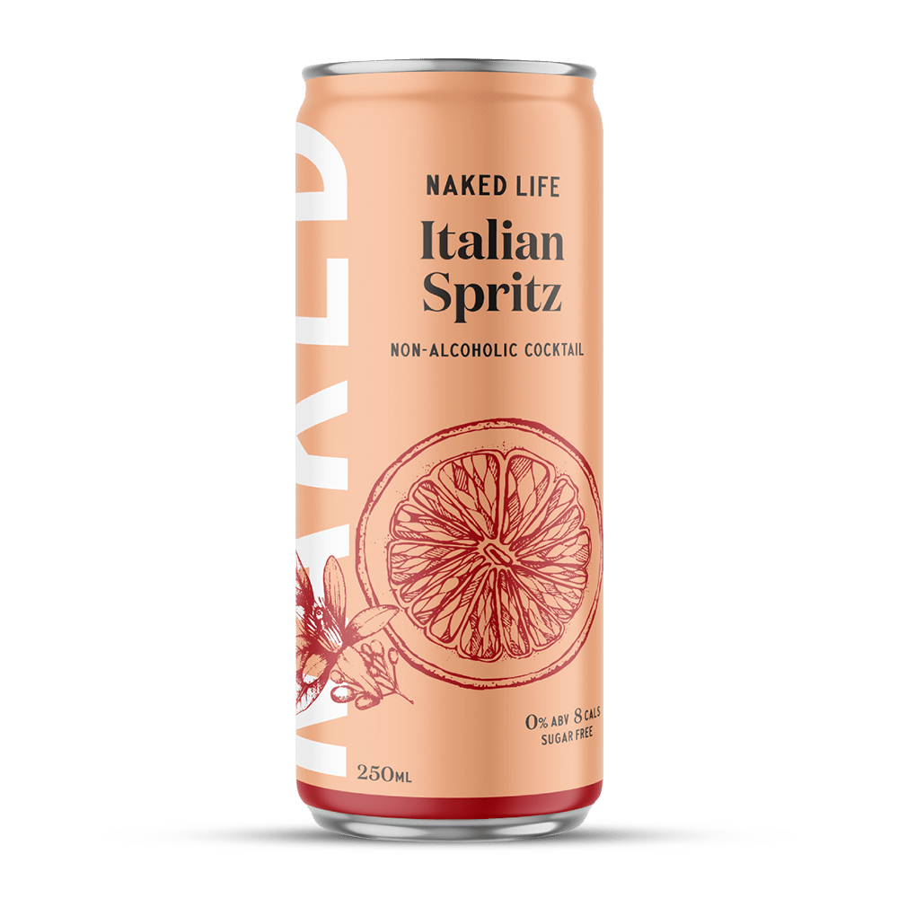 Naked Life Non Alcoholic Italian Spritz 250ml - Naked Life - Craftzero