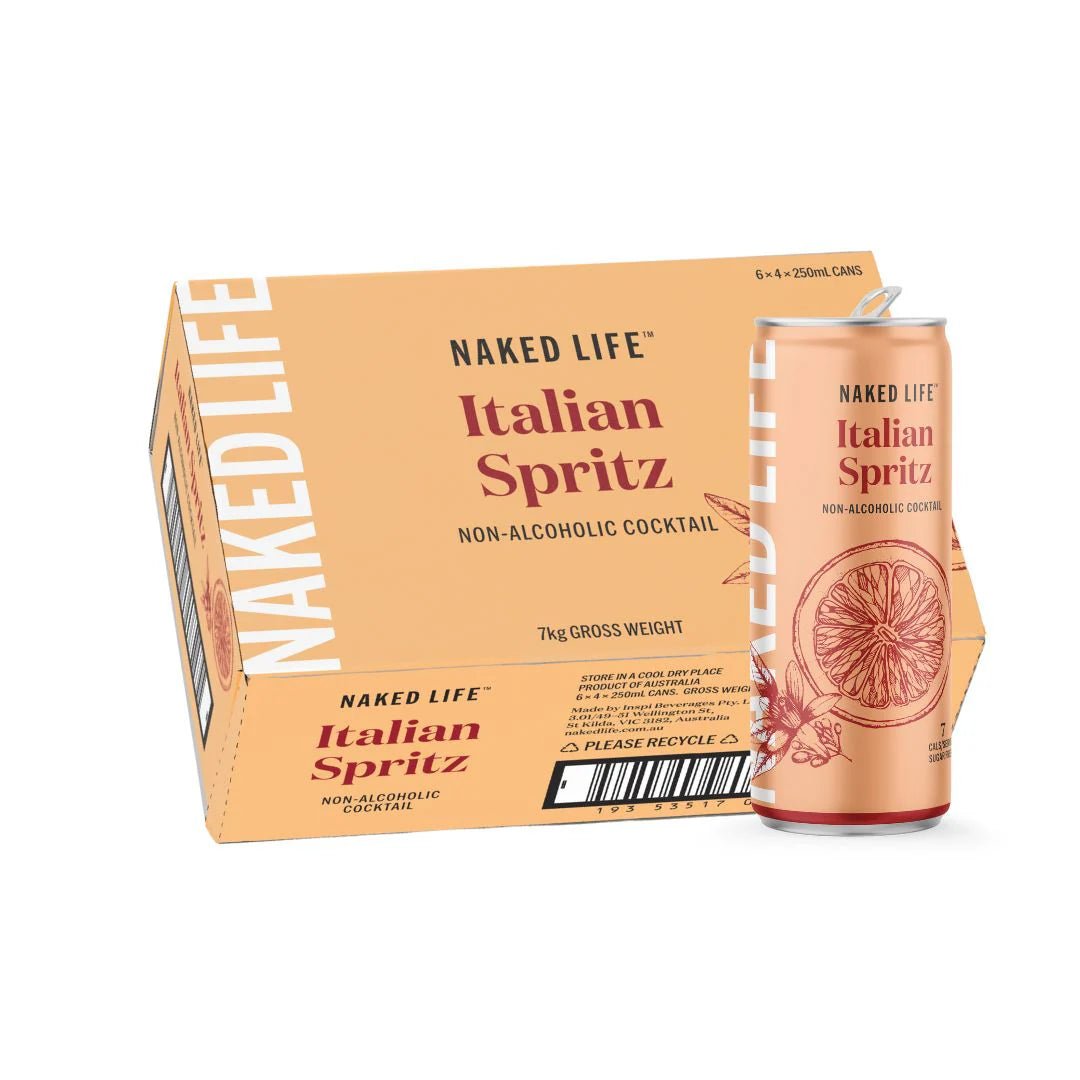 Naked Life Non Alcoholic Italian Spritz 250mL | Naked Life | Craftzero