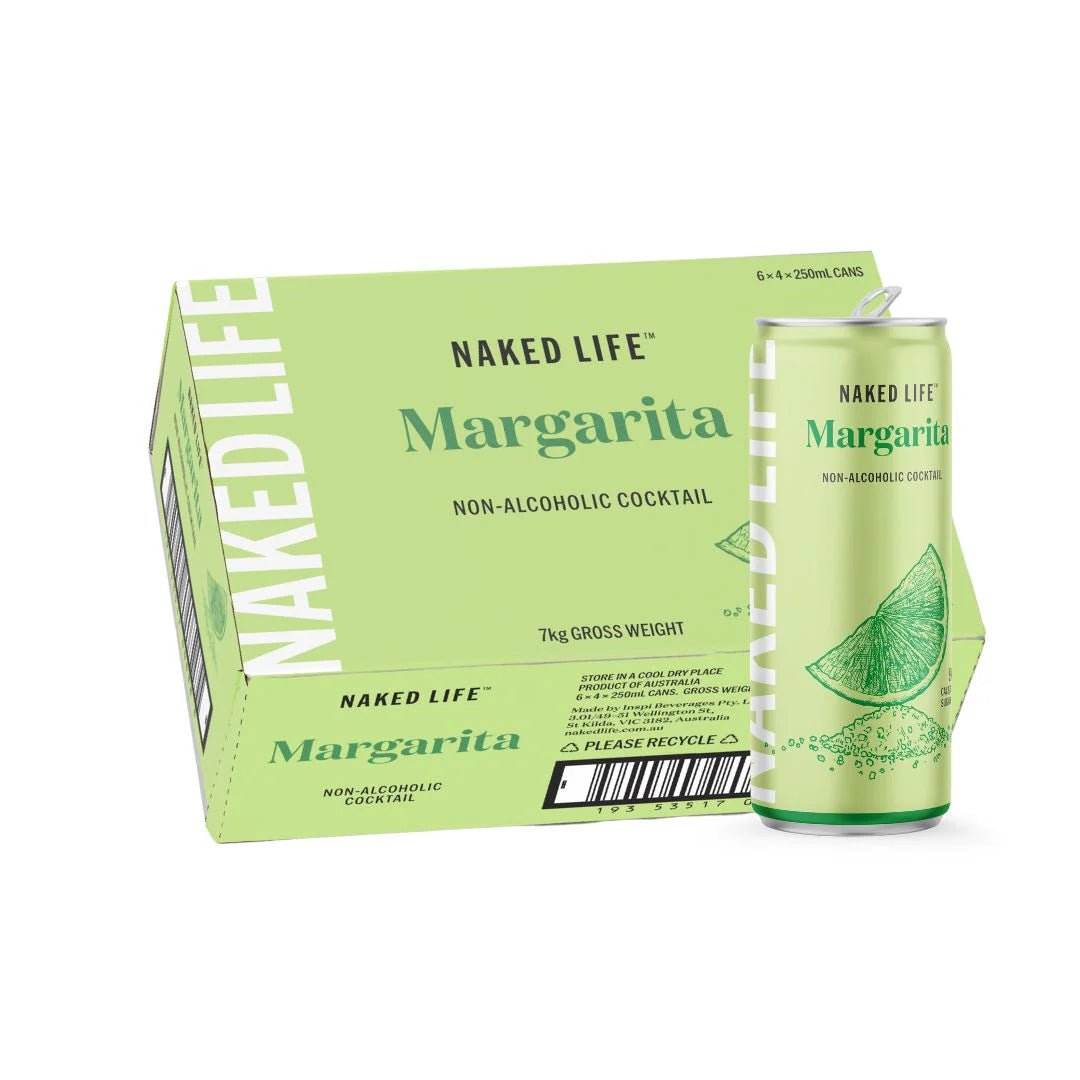 Naked Life Non Alcoholic Margarita 250mL | Naked Life | Craftzero