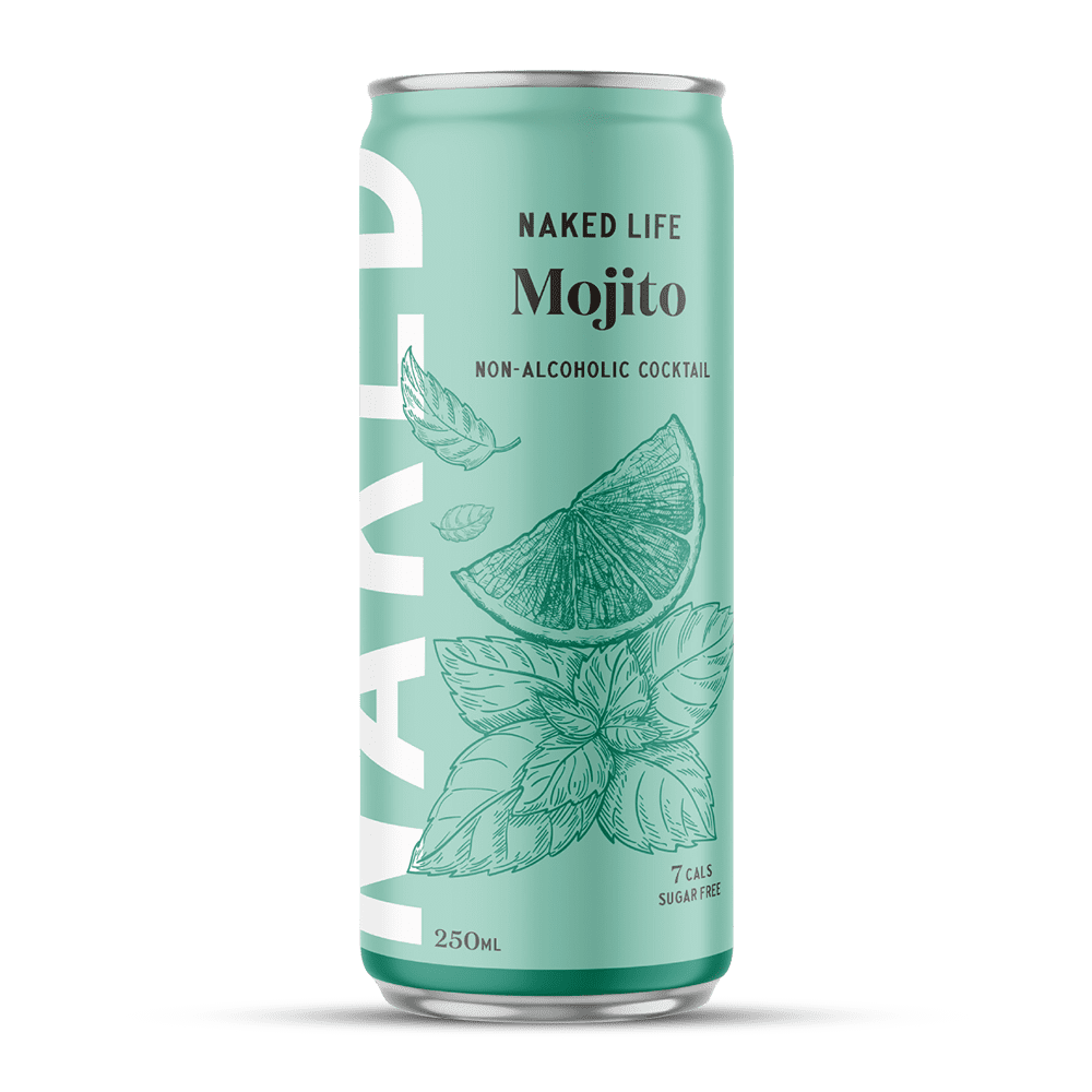 Naked Life Non Alcoholic Mojito 250ml - Naked Life - Craftzero