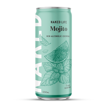 Naked Life Non Alcoholic Mojito 250ml - Naked Life - Craftzero
