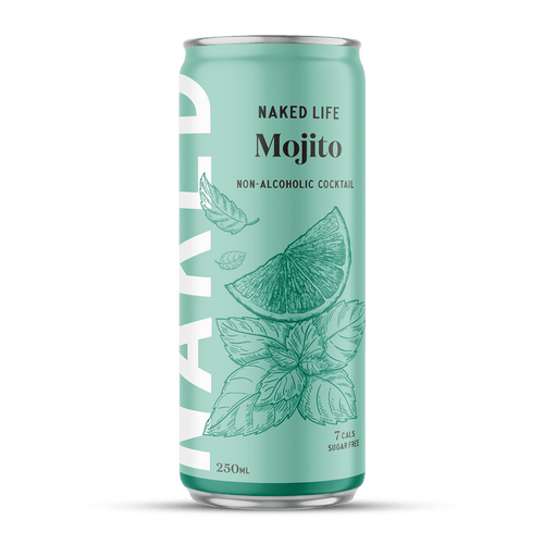 Naked Life Non Alcoholic Mojito 250ml - Naked Life - Craftzero