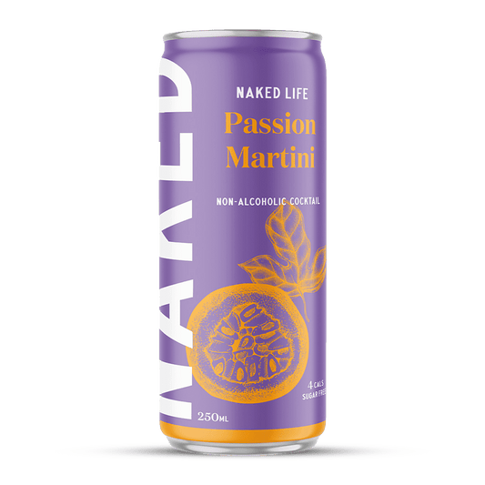 Naked Life Non - Alcoholic Passion Martini 250mL | Naked Life | Craftzero
