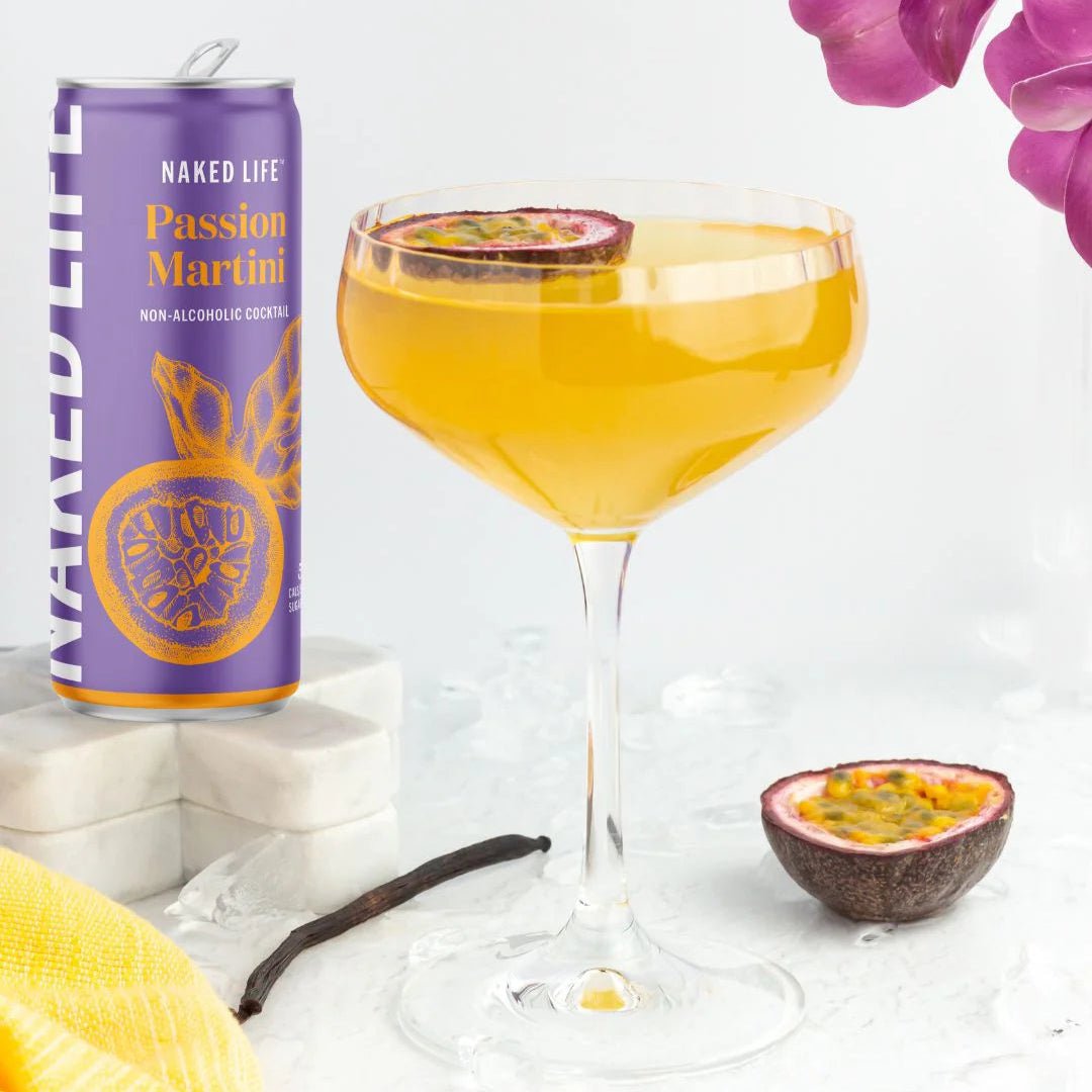 Naked Life Non - Alcoholic Passion Martini 250mL | Naked Life | Craftzero