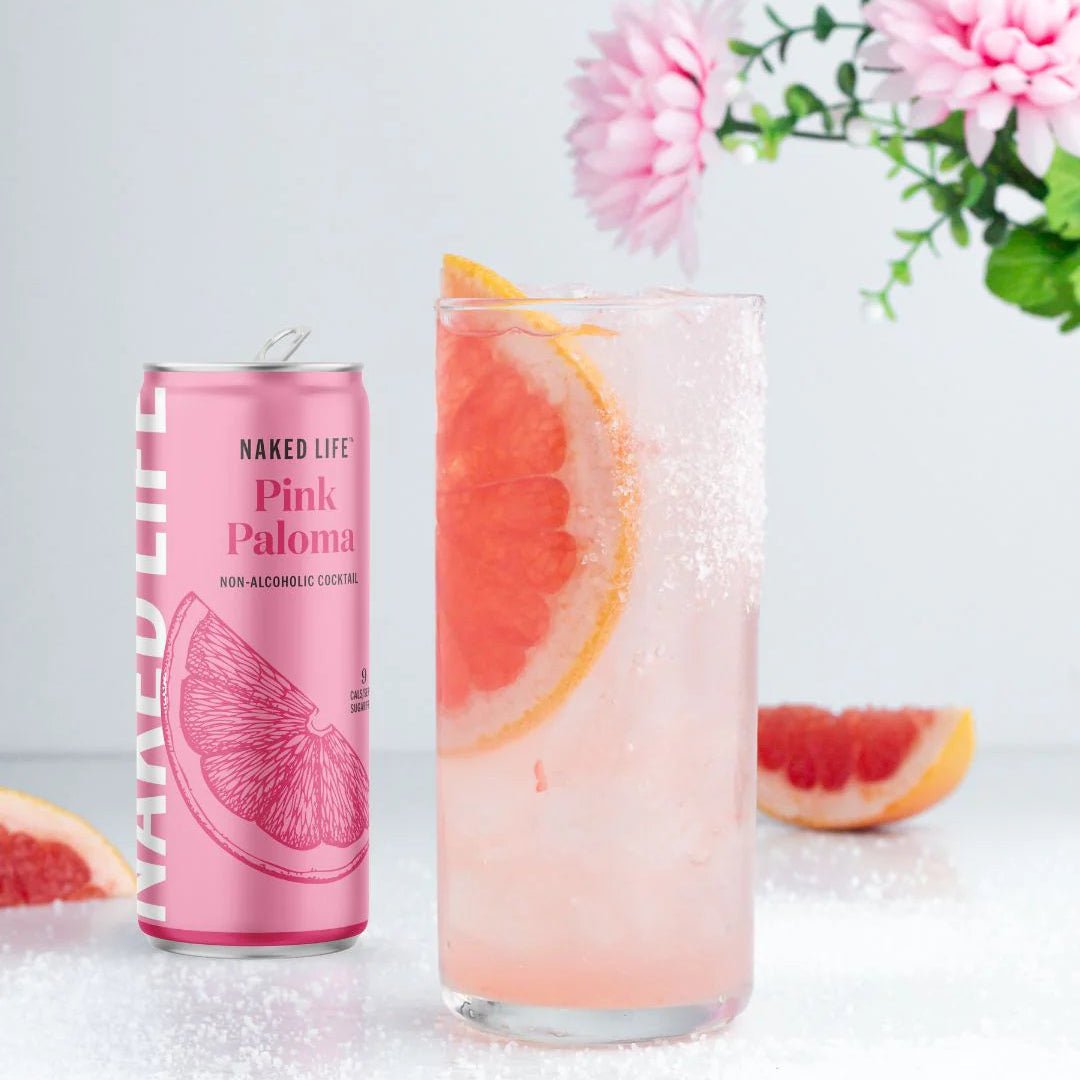 Naked Life Non - Alcoholic Pink Paloma 250mL | Naked Life | Craftzero