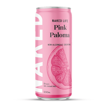 Naked Life Non-Alcoholic Pink Paloma 250ml - Naked Life - Craftzero