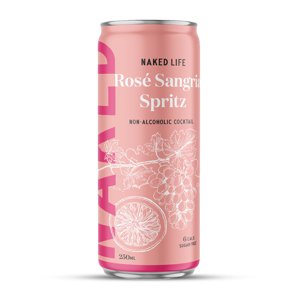 Naked Life Non Alcoholic Rosé Sangria Spritz 250mL | Naked Life | Craftzero
