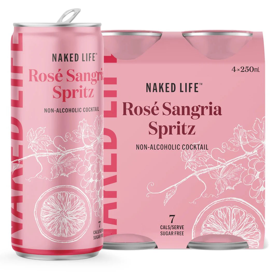 Naked Life Non Alcoholic Rosé Sangria Spritz 250mL | Naked Life | Craftzero
