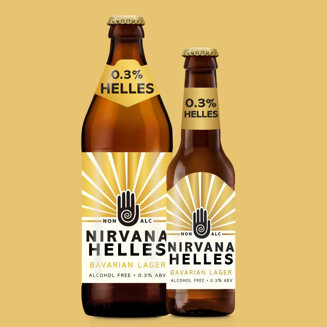 Nirvana Bavarian Helles Zero Lager 500ml ***BBD 04/26*** - Nirvana - Craftzero