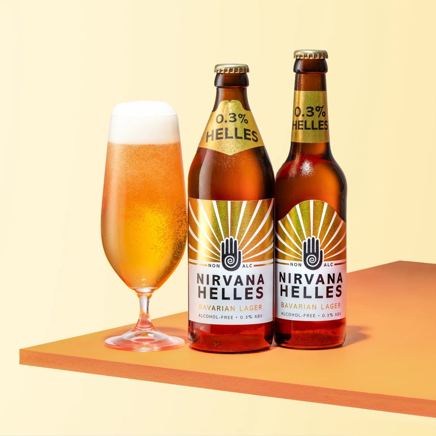 The Nirvana Perfect Pour Duo ( 12 x 500ml Non-Alcoholic Beer) - Nirvana - Craftzero