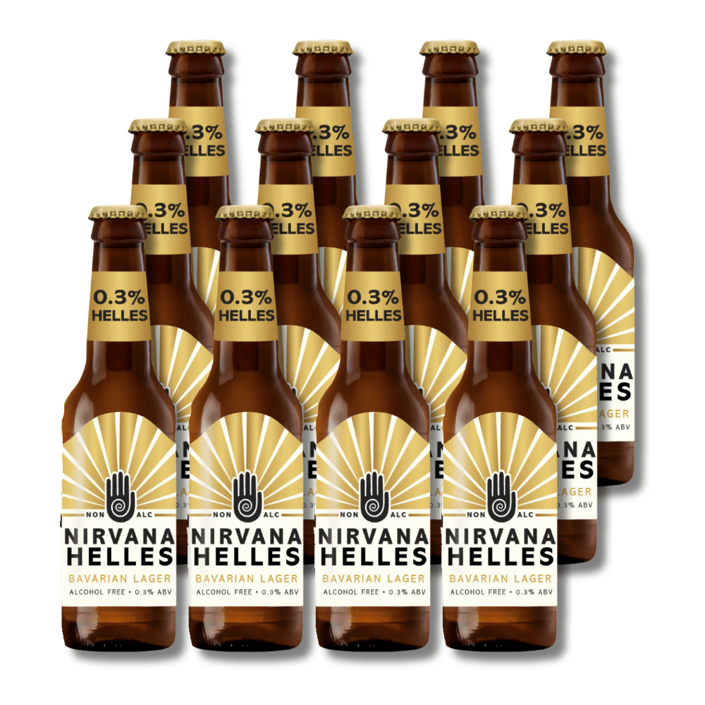 Nirvana Bavarian Helles Zero Lager 500ml ***BBD 04/26*** - Nirvana - Craftzero
