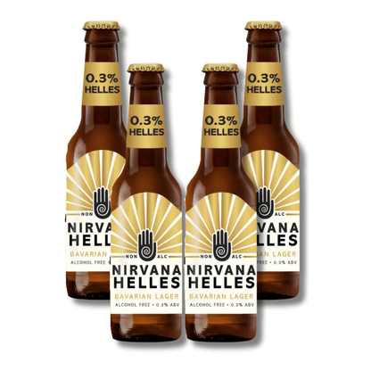 Nirvana Bavarian Helles Zero Lager 500ml ***BBD 04/26*** - Nirvana - Craftzero