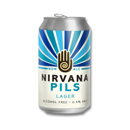 Nirvana Non Alcoholic German Pils 330ml - Nirvana - Craftzero