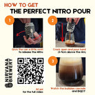 Nirvana Non Alcoholic Nitro Stout 330ml | Nirvana | Craftzero