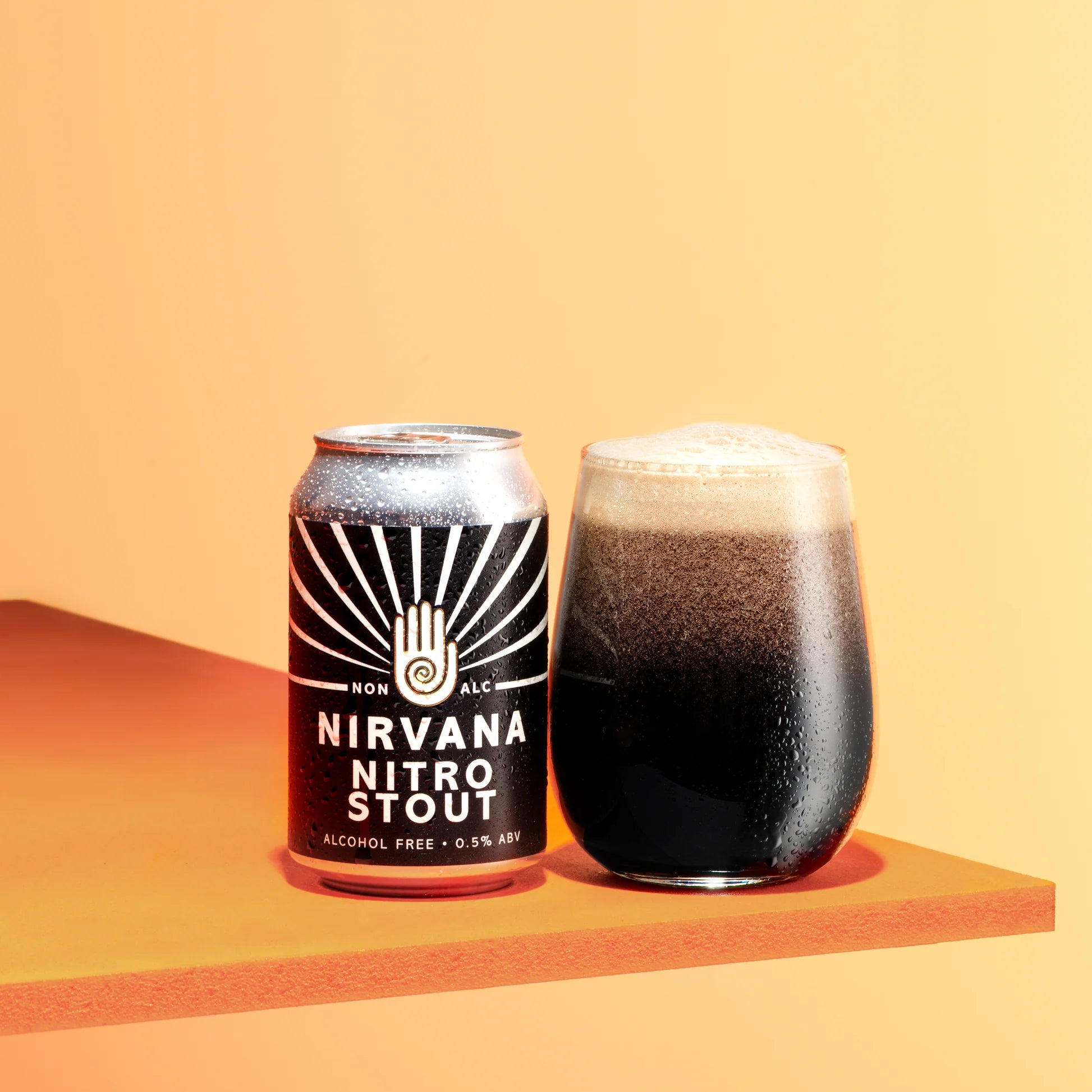 Nirvana Non Alcoholic Nitro Stout 330ml | Nirvana | Craftzero