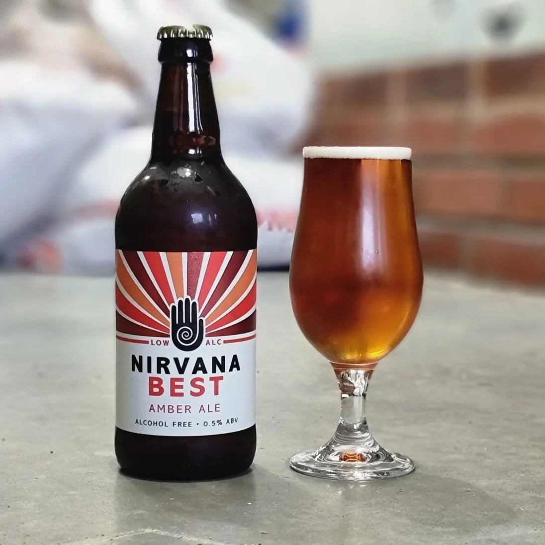 Nirvana Premium Alcohol - Free British Amber Ale 500ml | Nirvana | Craftzero