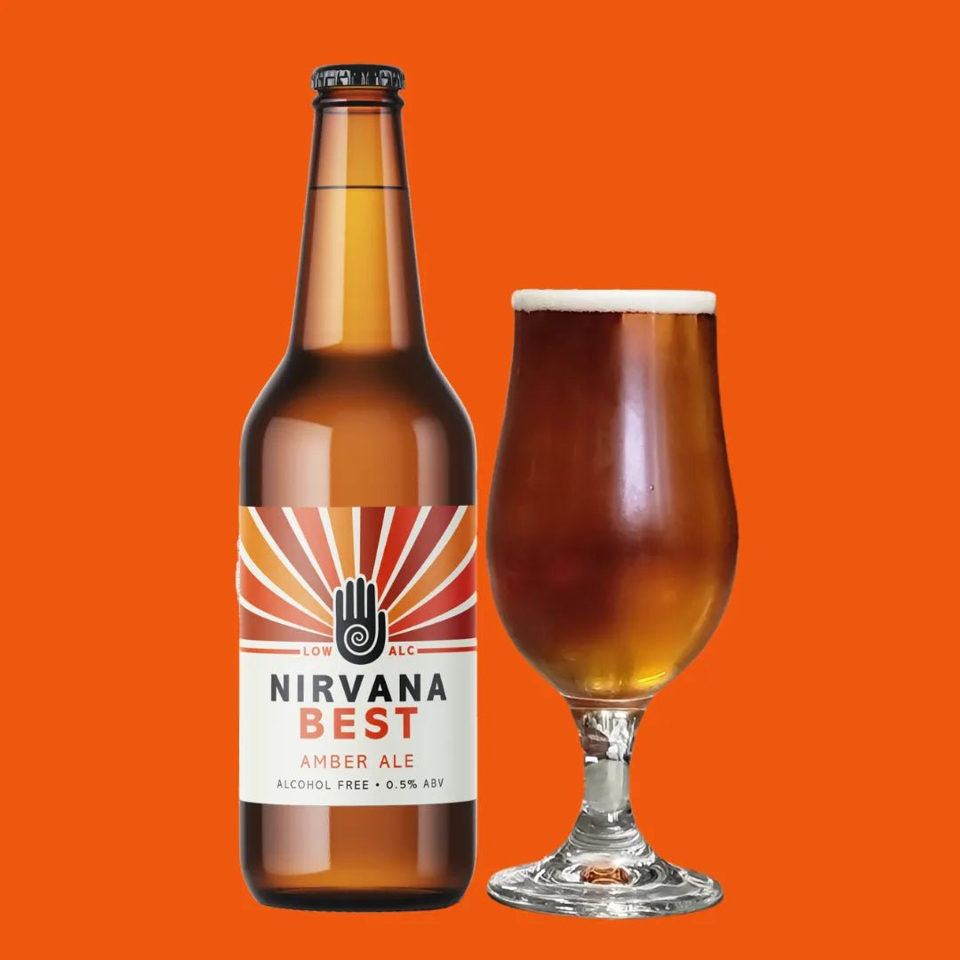 Nirvana Premium Alcohol - Free British Amber Ale 500ml | Nirvana | Craftzero