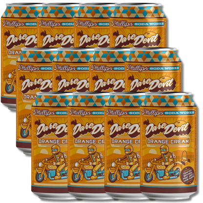 Phillips Soda Works Dare Devil Orange Cream 355ml - Phillips Soda Works - Craftzero