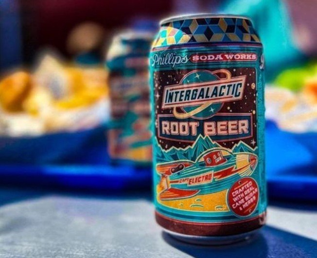 Phillips Soda Works Intergalactic Root Beer 355ml - Phillips Soda Works - Craftzero