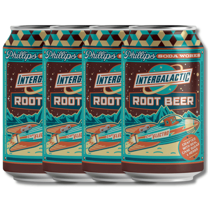 Phillips Soda Works Intergalactic Root Beer 355ml - Phillips Soda Works - Craftzero