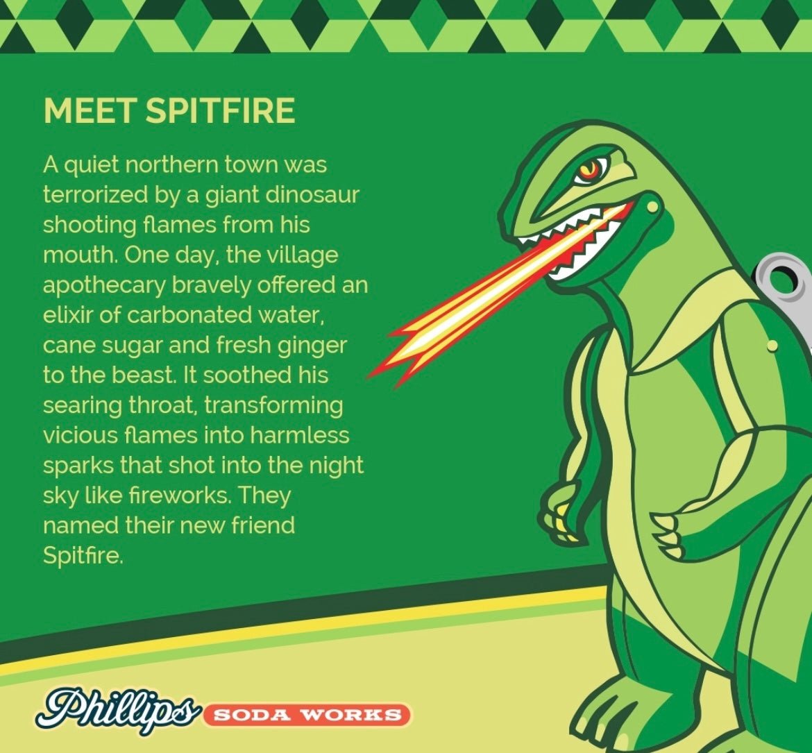 Phillips Soda Works Spitfire Ginger Ale 355ml - Phillips Soda Works - Craftzero