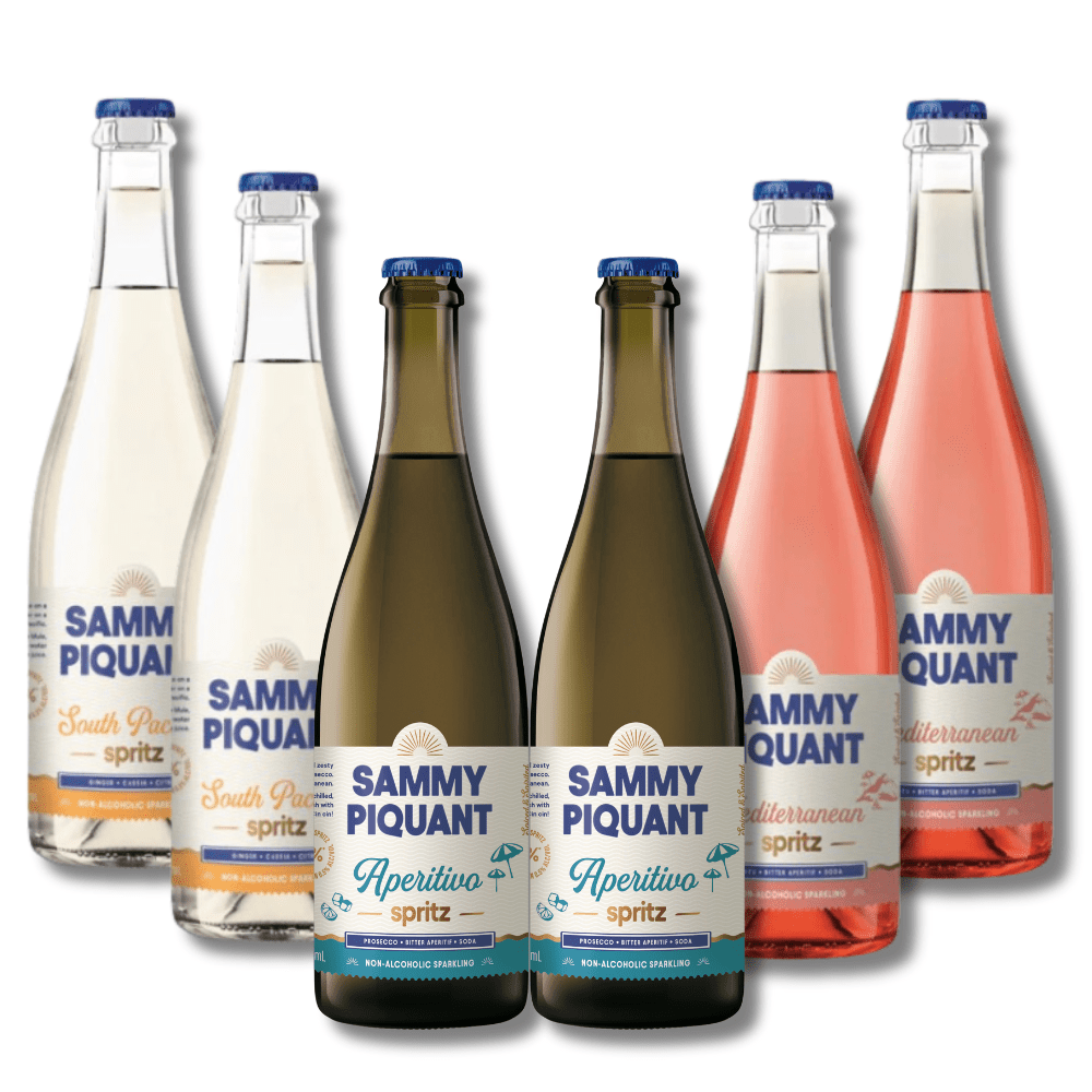 Sammy Piquant 750ML Spritz Bundle - Zero Alcohol (6 Pack) - Sammy Piquant - Craftzero