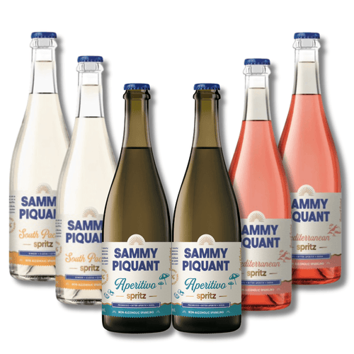 Sammy Piquant 750ML Spritz Bundle - Zero Alcohol (6 Pack) - Sammy Piquant - Craftzero