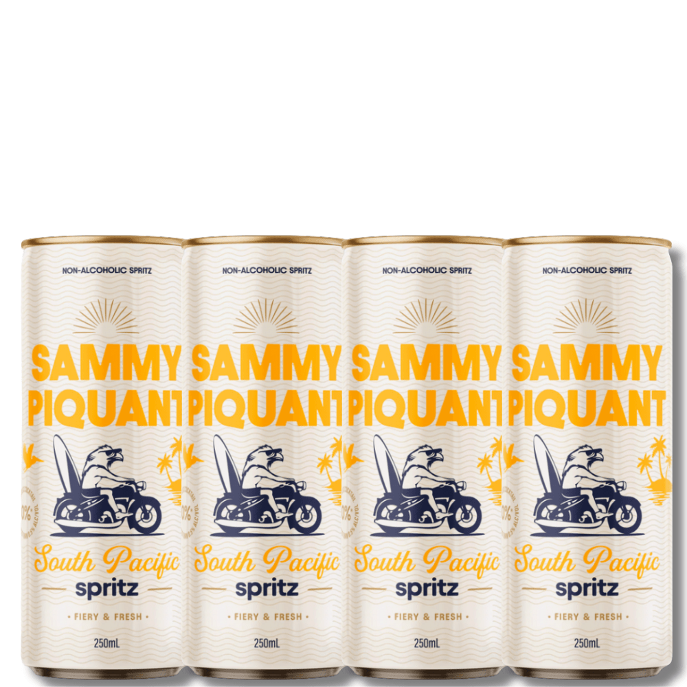 Sammy Piquant: South Pacific Spritzer Alcohol Free Cocktail 250ML - Sammy Piquant - Craftzero