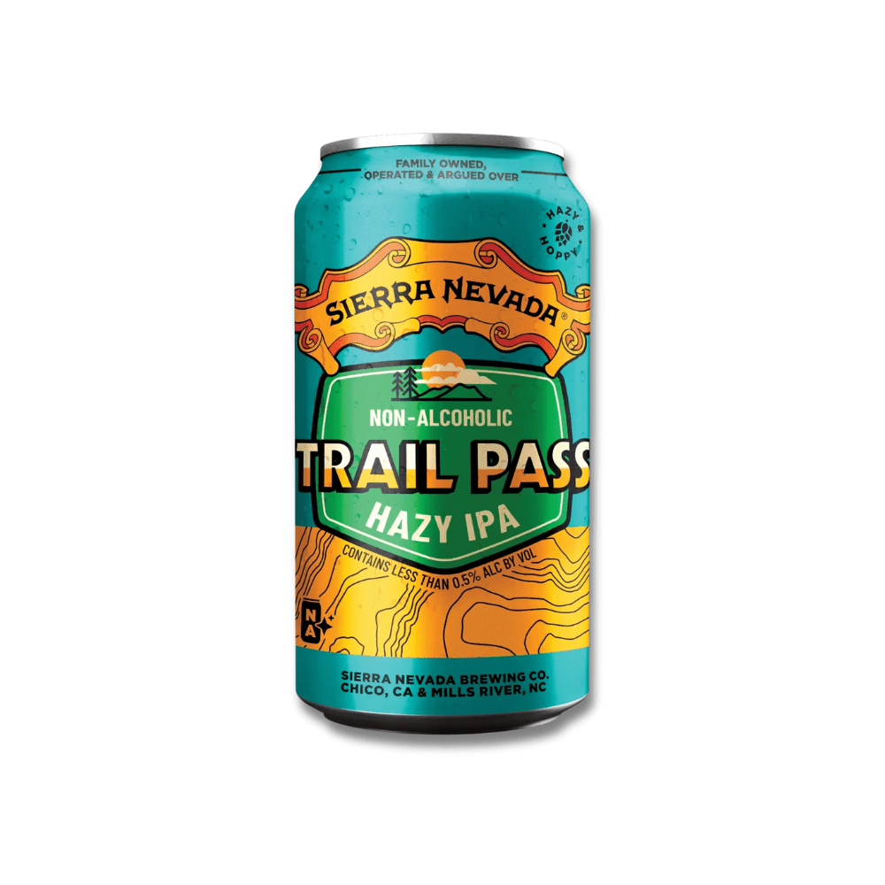 Sierra Nevada Trail Pass Non - Alcoholic Hazy IPA 355ml | Sierra Nevada | Craftzero