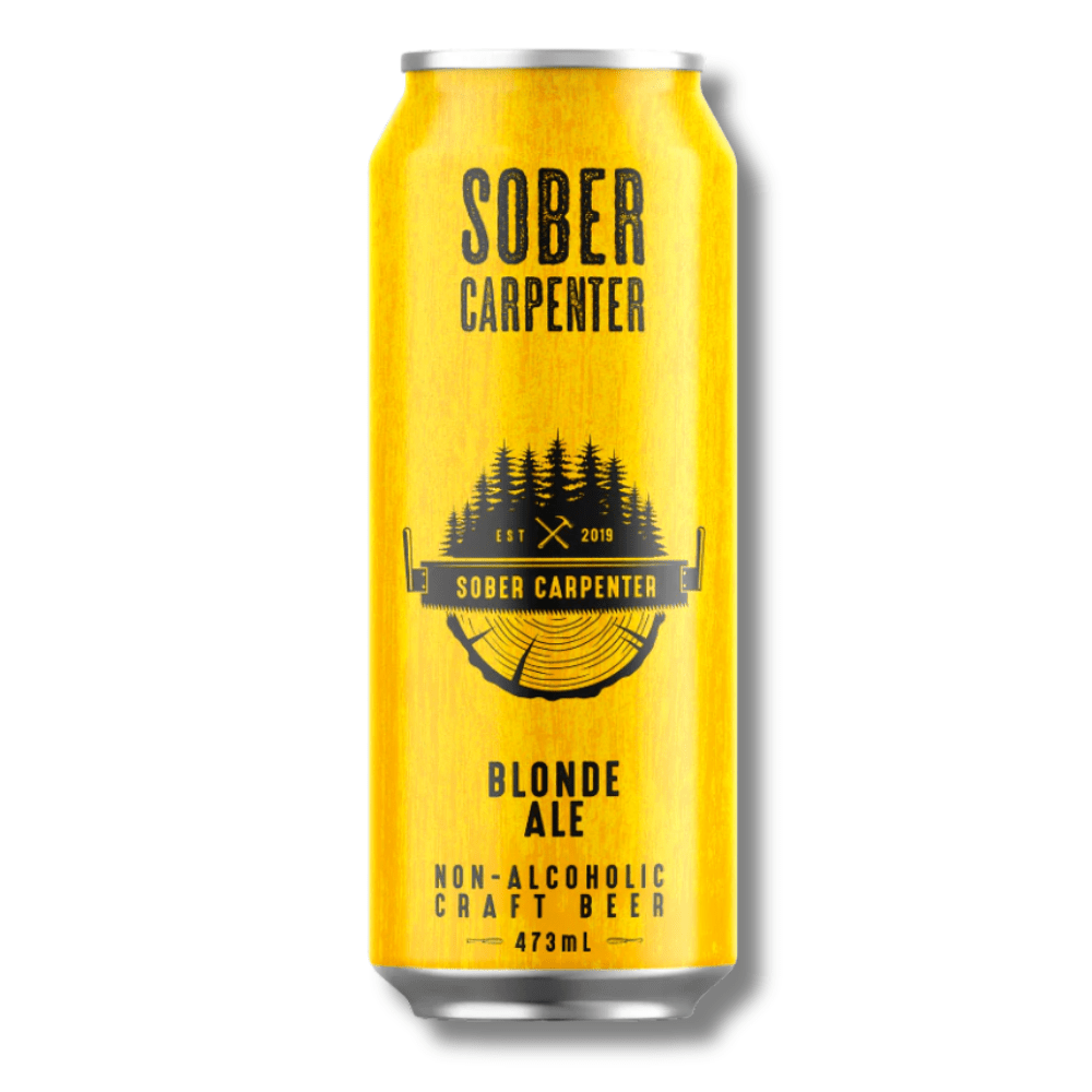 Sober Carpenter Blonde Ale Non Alcoholic Craft Beer 473ml - Sober Carpenter - Craftzero