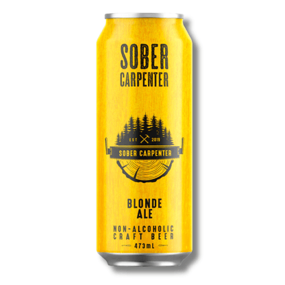 Sober Carpenter Blonde Ale Non Alcoholic Craft Beer 473ml - Sober Carpenter - Craftzero