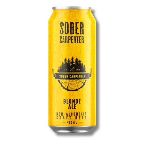 Sober Carpenter Blonde Ale Non Alcoholic Craft Beer 473ml - Sober Carpenter - Craftzero