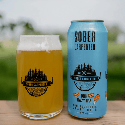 Sober Carpenter DDH Hazy IPA Non Alcoholic Craft Beer 473ml - Sober Carpenter - Craftzero