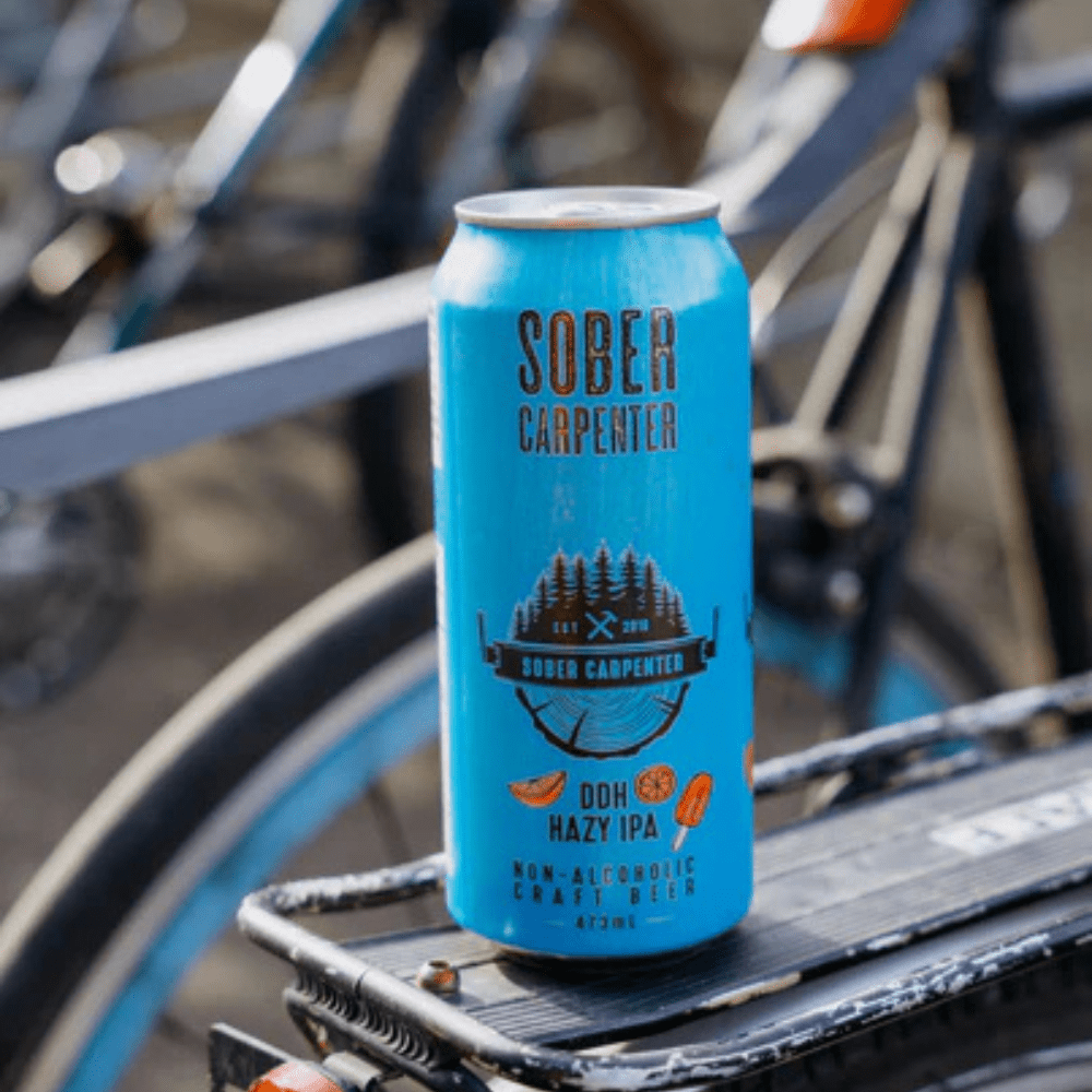 Sober Carpenter DDH Hazy IPA Non Alcoholic Craft Beer 473ml | Sober Carpenter | Craftzero