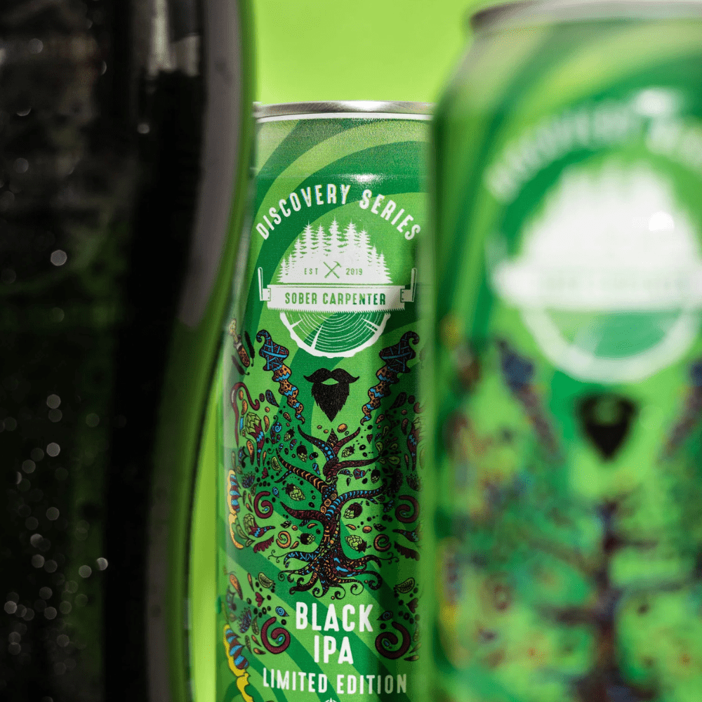 Sober Carpenter Non Alcoholic Limited Edition Black IPA 473ml - Sober Carpenter - Craftzero