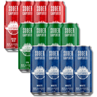 Sober Carpenter Mixed Pack - 12 x 473ml Non Alcoholic Beers | Sober Carpenter | Craftzero